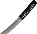 Tokisu Damask Tanto Fixed Blade - TOK32623