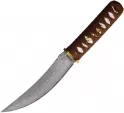Tokisu Damask Couteau Fixed Blade - TOK32624