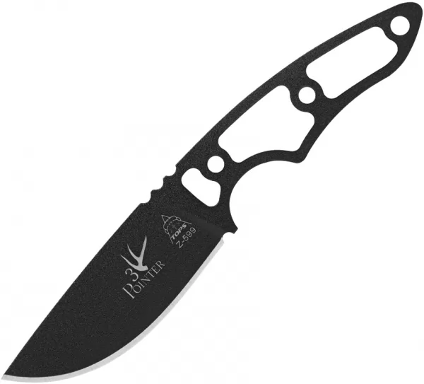 TOPS 3 Pointer Skeletonized knives TP3PR03