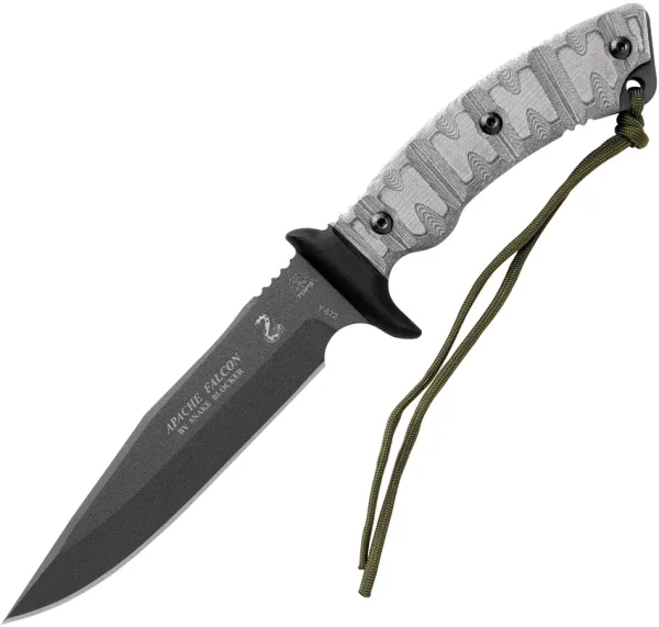 Tops Apache Falcon 12 Inch 6 1-4 Inch 1095 Sheath TPAFAL01