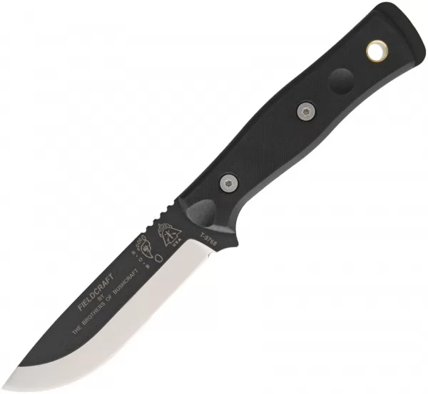 TOPS BOB Hunter Black G10 knives TPBROSBLK10