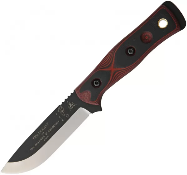 TOPS BOB Hunter Red And Black knives TPBROSRB