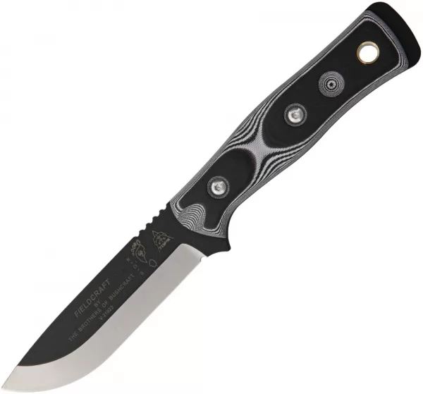 TOPS BOB Hunter White And Black knives TPBROSWB