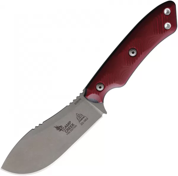 TOPS Camp Creek Fire Edition knives TPCPCKFE01