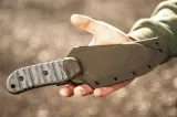 Tops Stryker Defender Tool 1095 Carbon Steel Micarta TPDEFT01