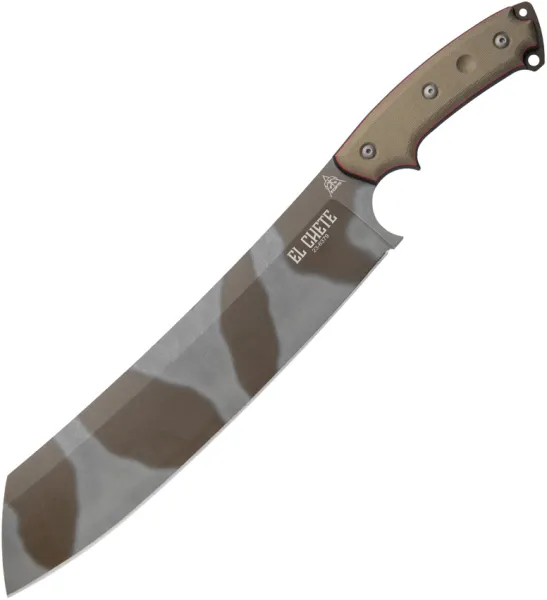 TOPS El Chete Midnight Bronze Camo knives TPELCH04C