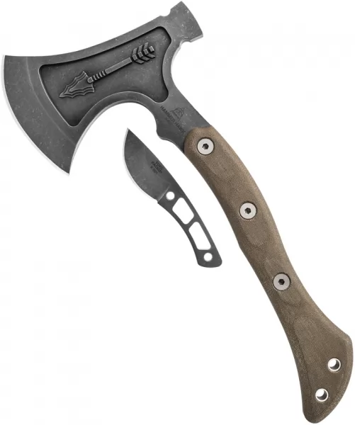 TOPS Hammer Hawk Axe with Backup knives TPHAMH02
