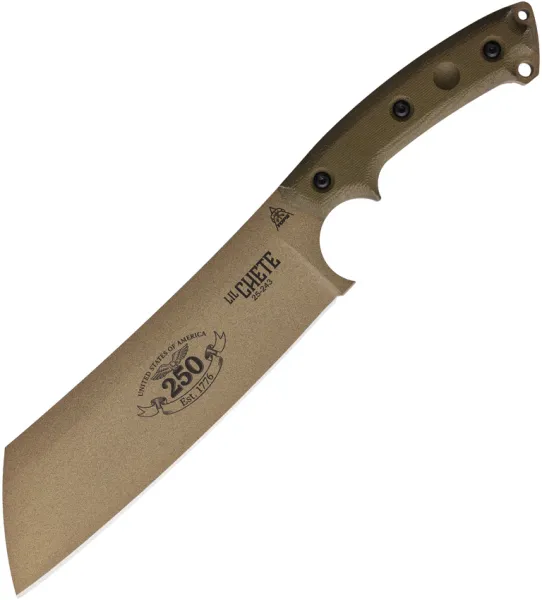 TOPS Lil Chete Fixed Blade 250th knives TPLLCH250
