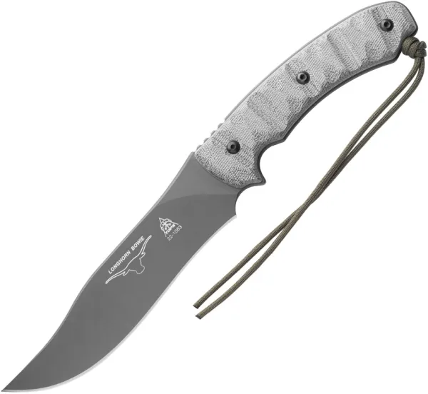 TOPS Longhorn Bowie Sniper Gray RMT knives TPLONGB06