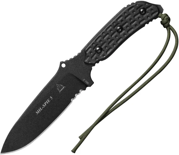 TOPS Mil-SPIE 5 knives TPMIL05