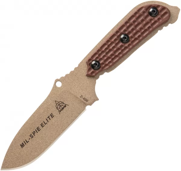 TOPS Mil-Spie3 Elite Tan knives TPMIL3ELITETAN