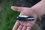 TOPS MSF Linerlock Black Elmax knives TPMSFB01