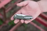 TOPS MSF Linerlock Green Elmax knives TPMSFG01