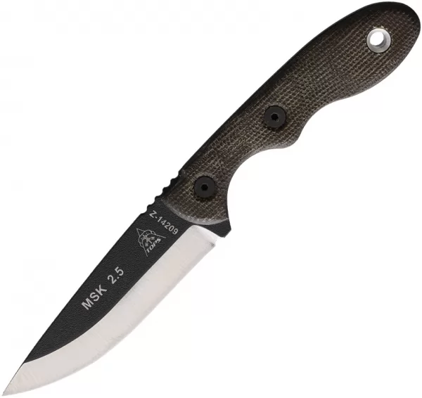 TOPS Mini Scandi Currin 1776 knives TPMSK25C