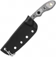 TOPS Mini Scandi Knife Black Linen knives TPMSKBLM