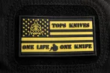 TOPS Flag Patch knives TPPATCH02