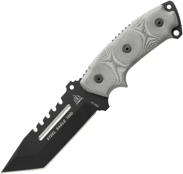 TOPS Steel Eagle Tanto Saw knives TPSE105D
