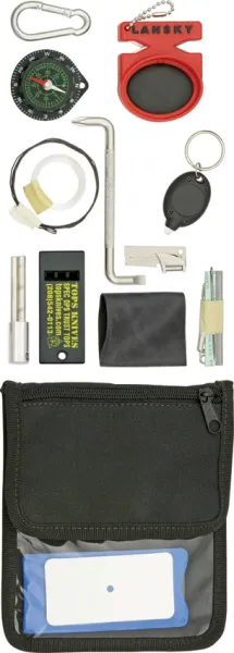 TOPS Survival Neck Wallet knives TPSNW01