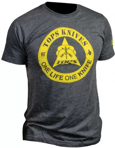 TOPS T-Shirt One Life One Knife XXL knives TPTS1LNAVXXL