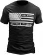 TOPS T-Shirt Flag Logo Black Medium - TPTSFLAGBLKM