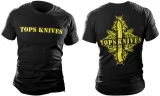 TOPS T-Shirt Tribal Art Yellow - TPTSYBTAXL