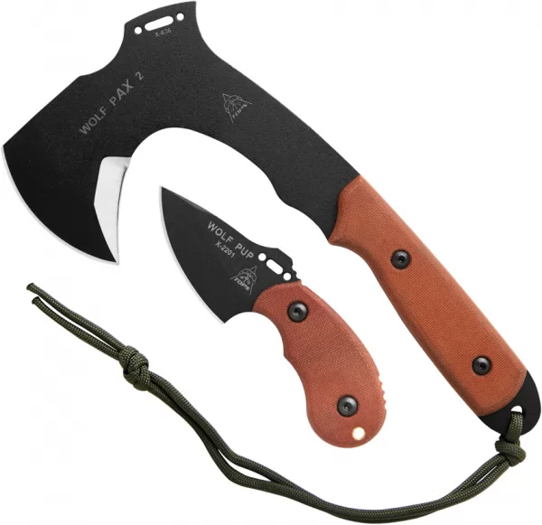 TOPS Wolf Pax 2 Combo knives TPWPAX02