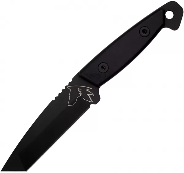 Turq Gear Wolf Fixed Blade Black TQ002