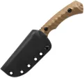 Toor Brauler Fixed Blade Omaha Tan TR33823