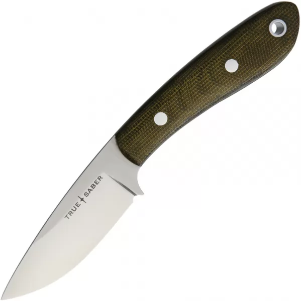 True Saber Knives Seneca Green Canvas TSB002