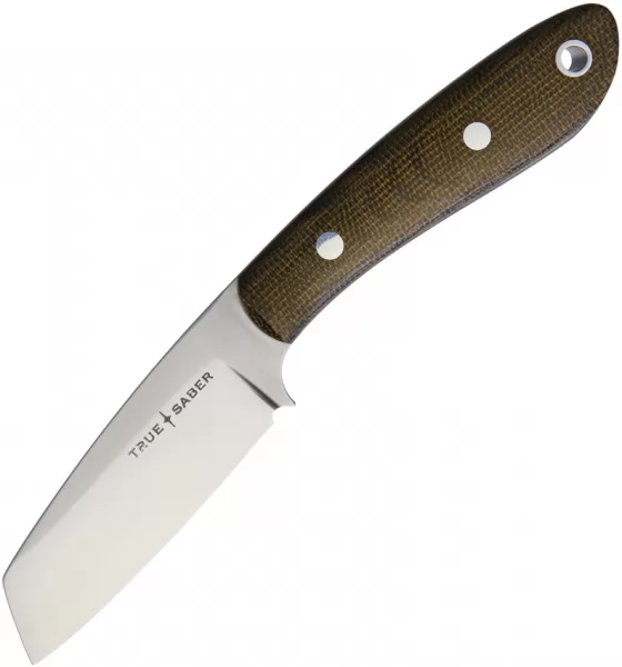 True Saber Knives Seneca Dah Green Canvas TSB004