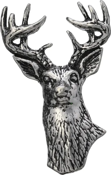 TS Brown White Tail Deer Pin TSBA22