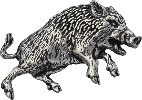 TS Brown Wild Boar Pin TSBA68