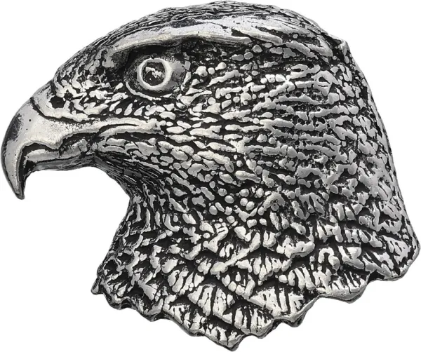 TS Brown Hawk Head Pin TSBB32