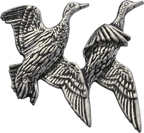 TS Brown Pair of Ducks Pin TSBB7