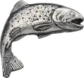 TS Brown Trout Pin - TSBF1