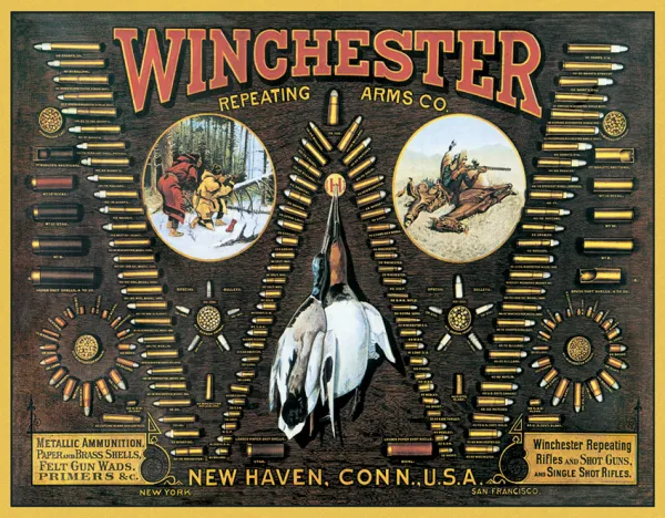 Tin Signs Winchester Bullet Board TSN0942