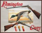 Tin Signs Remington Shotguns and Ducks - TSN1002