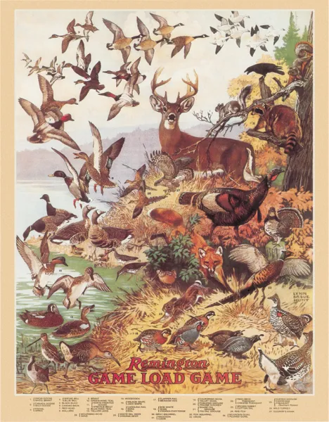Tin Signs Remington Game Load Game TSN1139