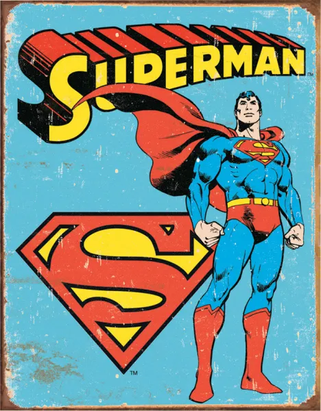 Tin Signs Superman -Retro TSN1335