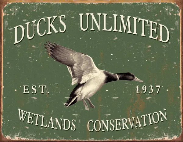 Tin Signs Ducks Unlimited -Since 1937 TSN1388