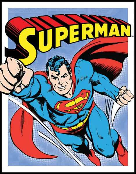 Tin Signs Retro Superman TSN1402