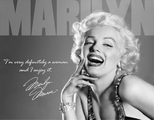 Tin Signs Marilyn Monroe Definitely TSN1532