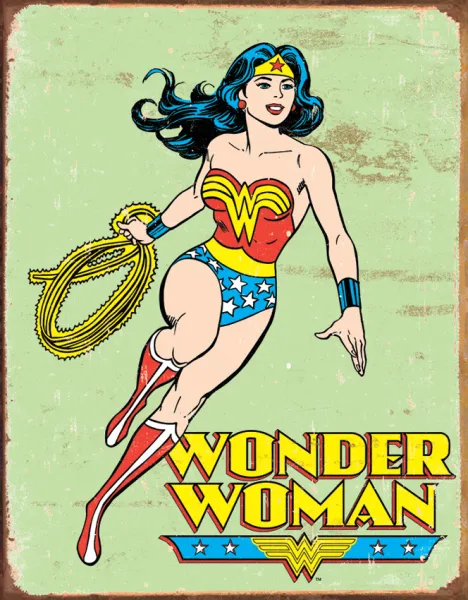 Tin Signs Wonder Woman Retro TSN1642