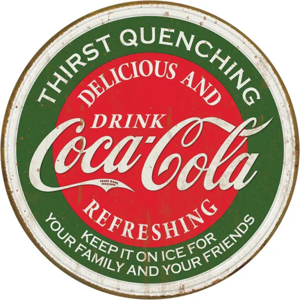 Tin Signs Coca Cola Delicious and… TSN1659