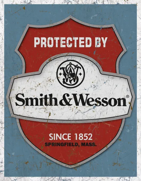 Tin Signs Protected By S&W TSN1682