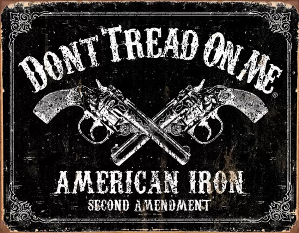 Tin Signs Dont Tread on Me TSN1691