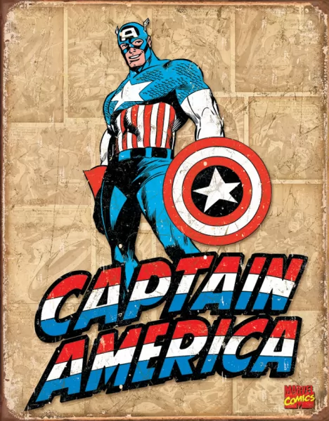 Tin Signs Captain America TSN1736