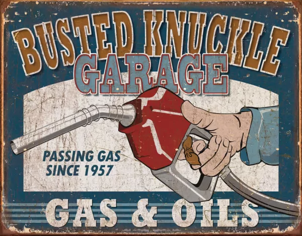 Tin Signs BNG Gas & Oils TSN1738