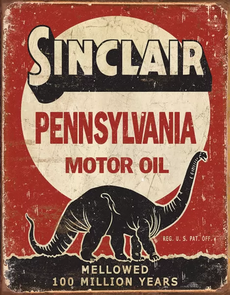 Tin Signs Sinclair Motor Oil Sign TSN1741