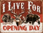 Tin Signs Live For Opening Day - TSN1816